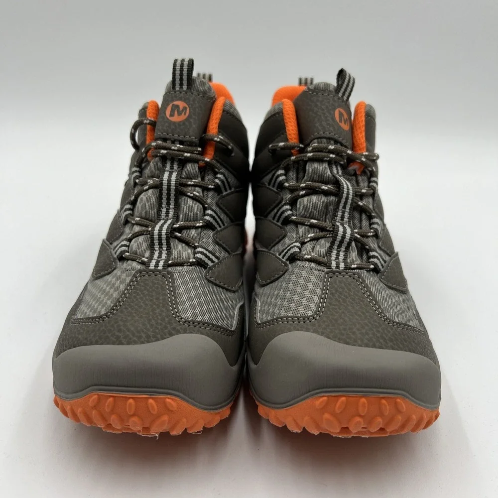 MERRELL‎ Unisex Child Chameleon 7 Hiking Waterproof Shoe Gunsmoke/Ora 4.5 NIB